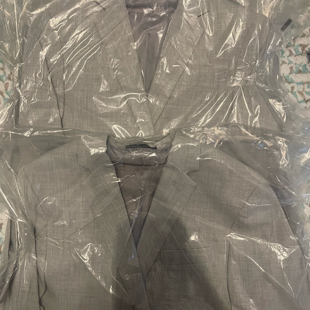 Boys gray suit size 12